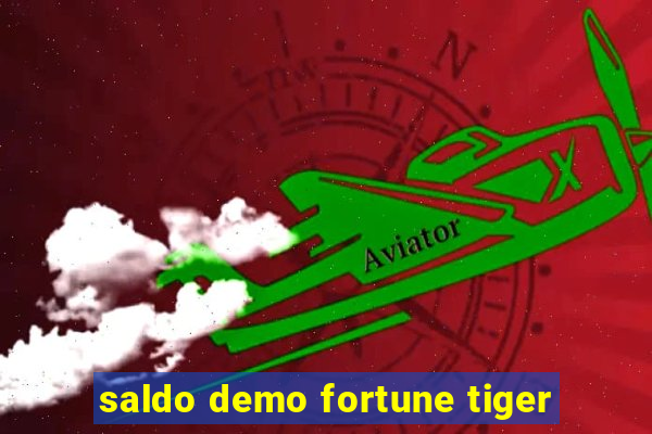 saldo demo fortune tiger